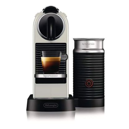 De’Longhi CitiZ & Milk EN267.WAE Nespresso Capsule Coffee Machine – White