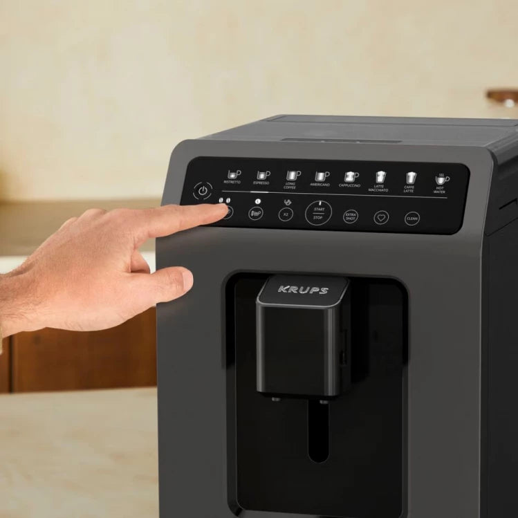 KRUPS EA89Z Classic Edition Fully Automatic Espresso Coffee Machine – Black