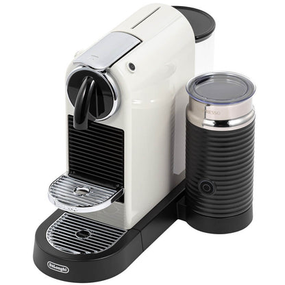 De’Longhi CitiZ & Milk EN267.WAE Nespresso Capsule Coffee Machine – White