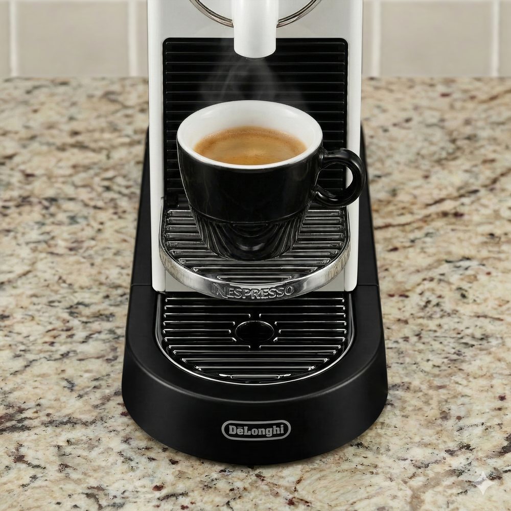 De’Longhi CitiZ & Milk EN267.WAE Nespresso Capsule Coffee Machine – White