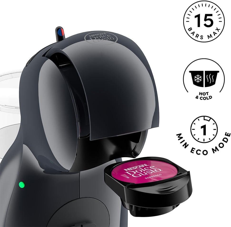 De’Longhi Piccolo XS EDG210.A Dolce Gusto Capsule Coffee Machine – Black
