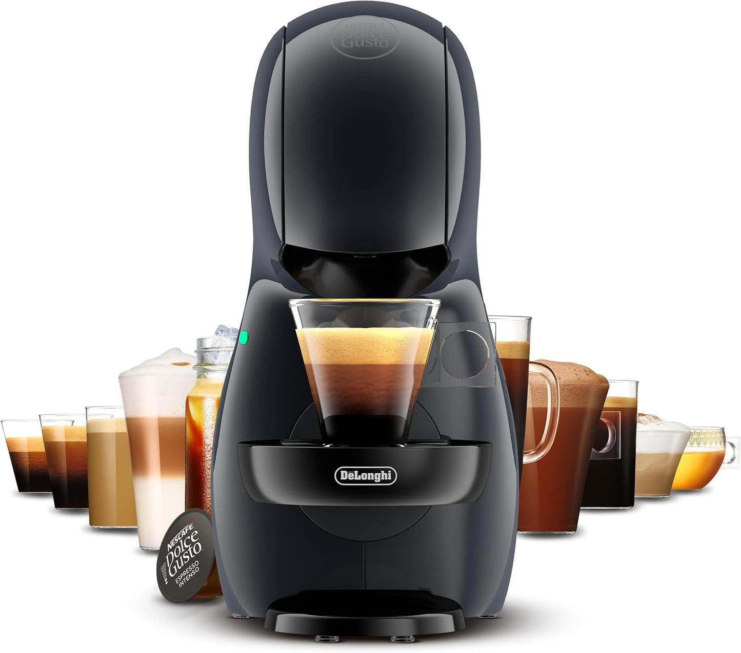 De’Longhi Piccolo XS EDG210.A Dolce Gusto Capsule Coffee Machine – Black
